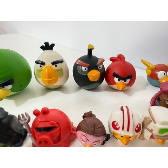 Angry Birds Star Wars Mini Bubble Head Figure Lot – 34 Figurines - Picture 9 of 10